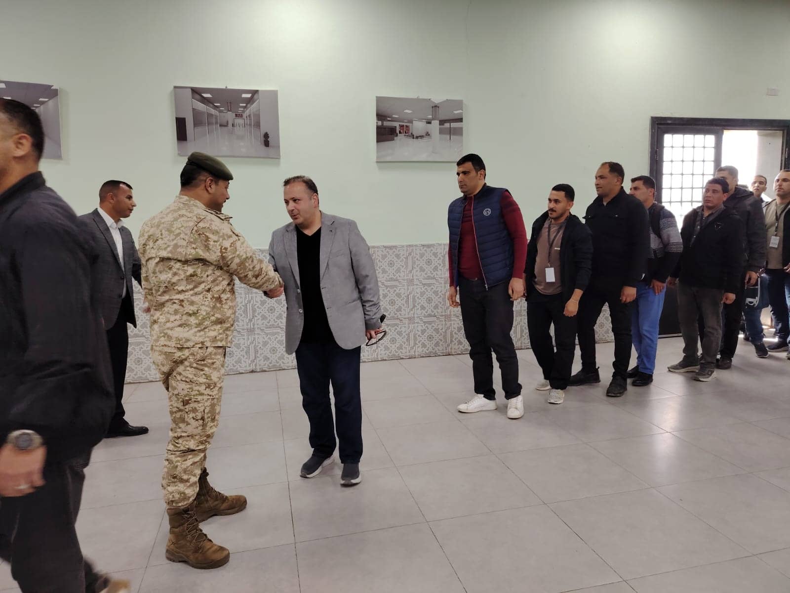 وصول طواقم المستشفى الميداني الأردني جنوب غزة/٩ إلى أرض المهمة