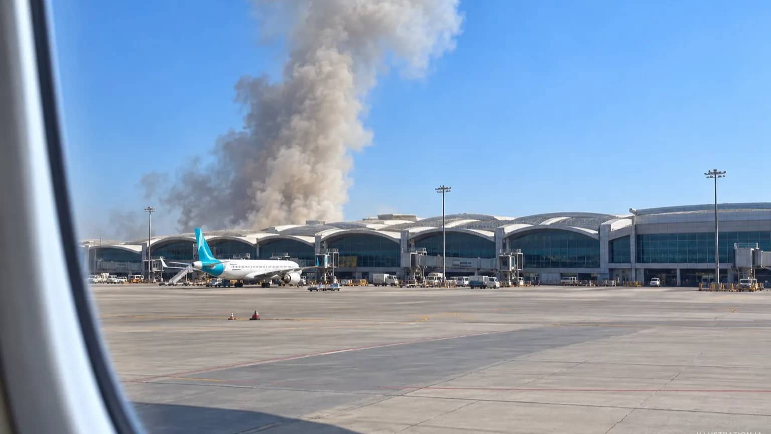 إصابات بهجوم حوثي على مطار الملك خالد بالرياض