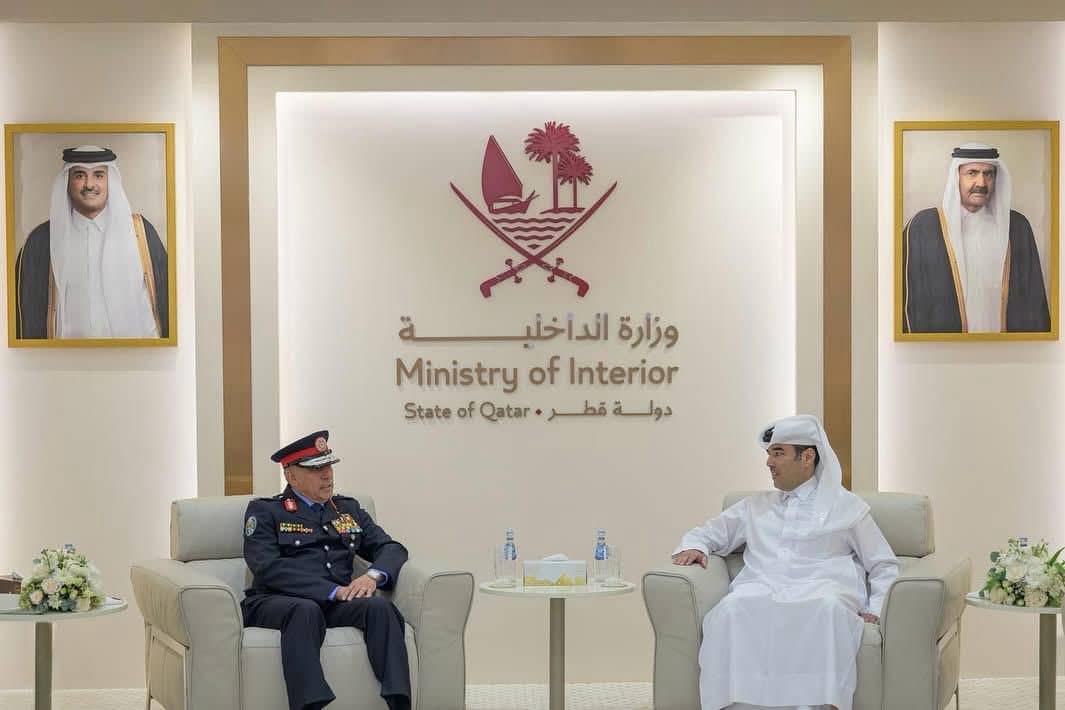 مدير الأمن العام يزور قطر ويلتقي وكيل وزارة الداخلية