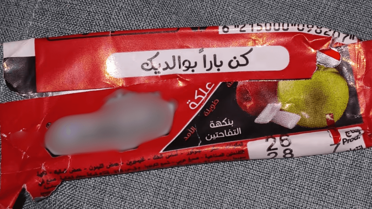 الغذاء والدواء: ضبط علكة بتغليف معسل الأراجيل وتم إتلافها