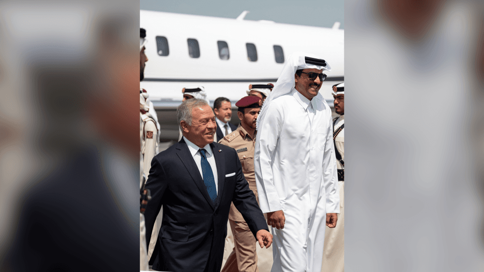 الملك يبدأ زيادة إلى دولة قطر