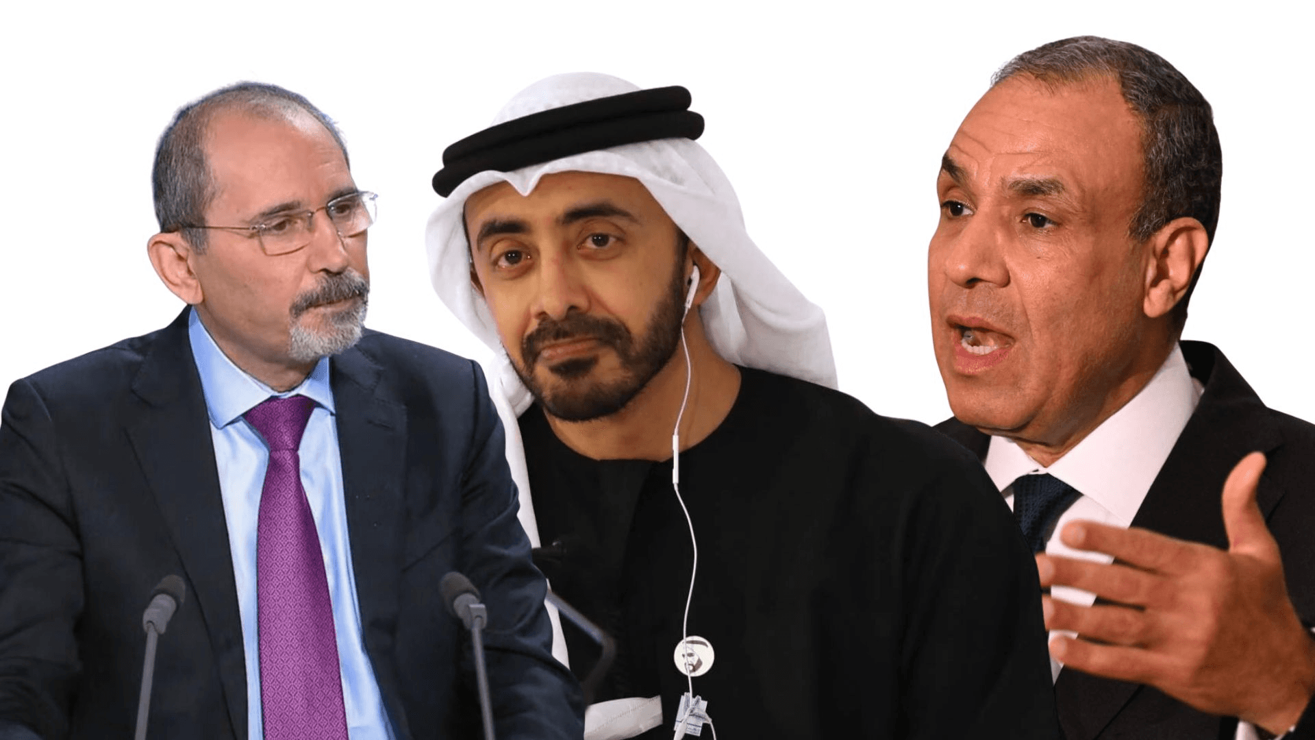 الصفدي يبحث مع نظيريه الإماراتي والمصري تطورات المنطقة