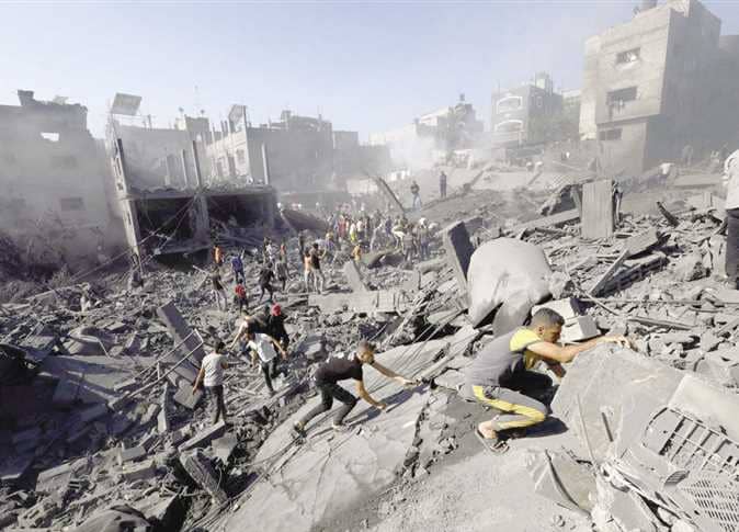 خمسة شهداء جراء قصف الاحتلال وسط وجنوب قطاع غزة