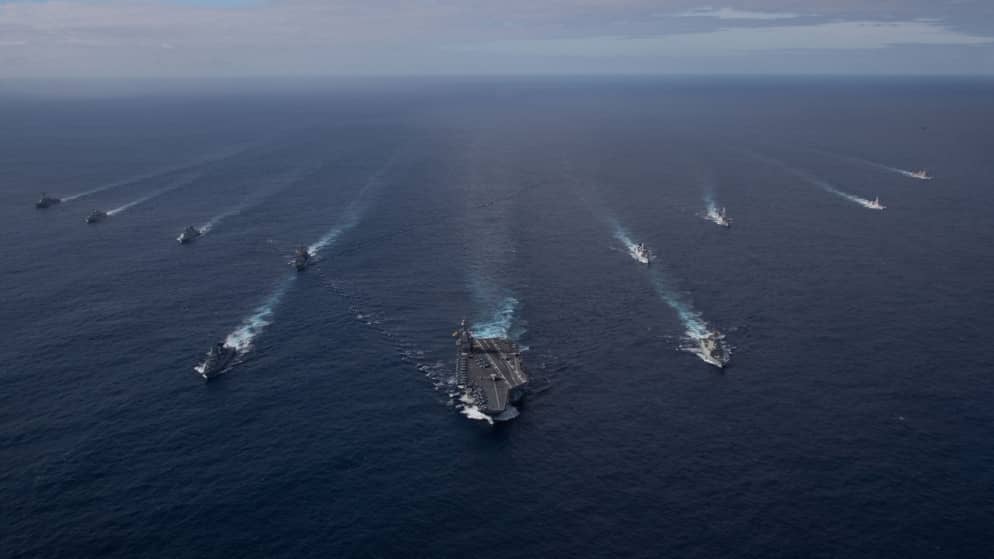 حاملة طائرات أمريكية ثالثة تتجه إلى الشرق الأوسط وسط تصاعد التوترات