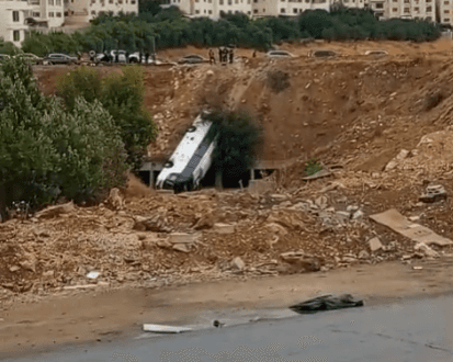الأمن العام يحذر من الانزلاقات بالتزامن مع هطول الأمطار
