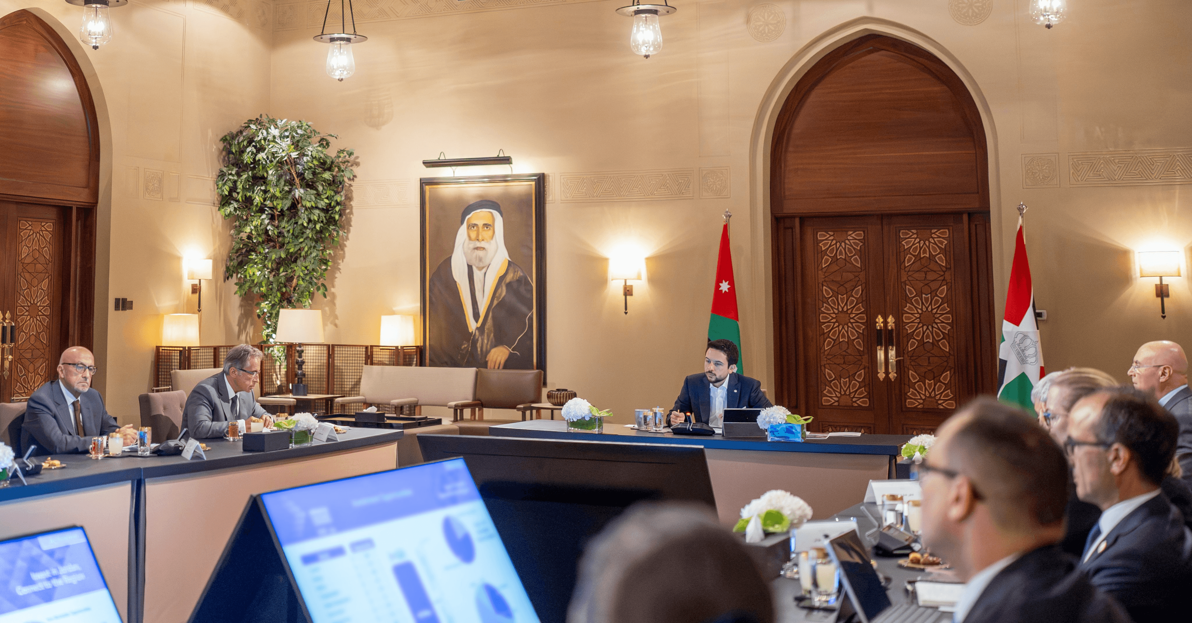 ولي العهد يترأس اجتماعا لمتابعة تحضيرات مؤتمر الاستثمار الأردني الأوروبي