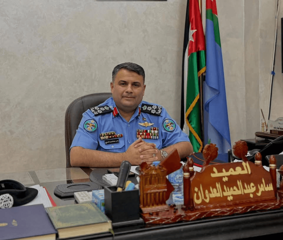 العميد سامر العدوان مديراً لشرطة البادية الشمالية