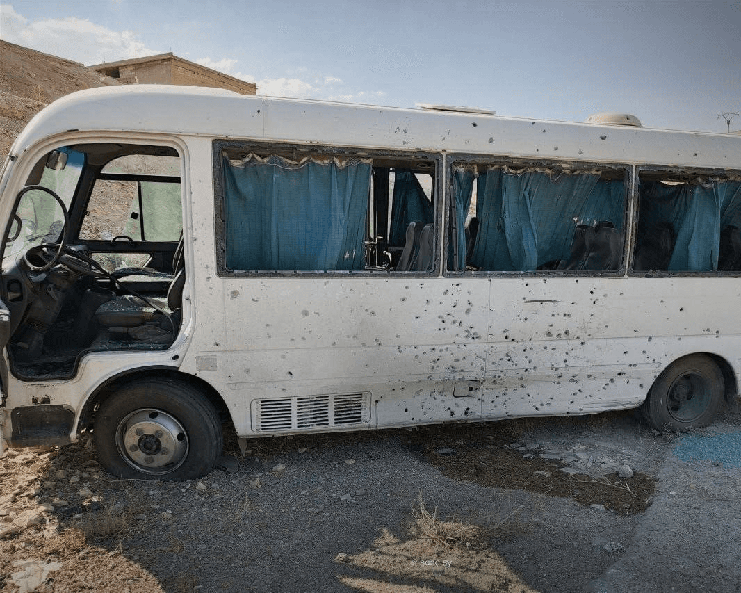 سانا: انفجار عبوة ناسفة يستهدف حافلة لقوى الأمن الداخلي في ريف دمشق