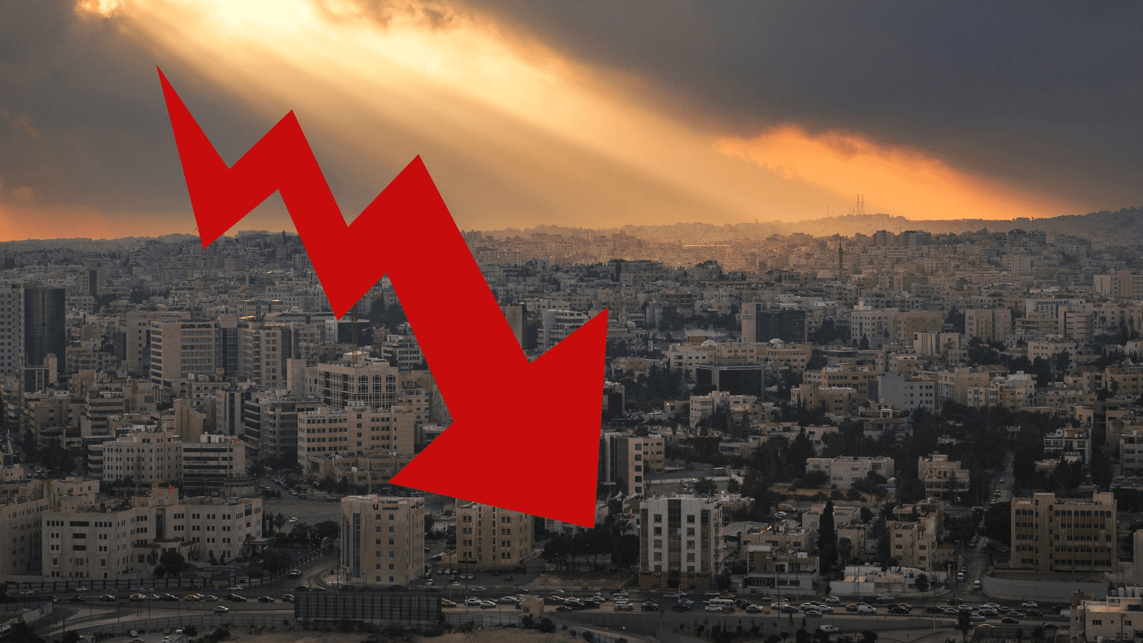 تراجع حاد في الاستثمار الأجنبي بالأردن