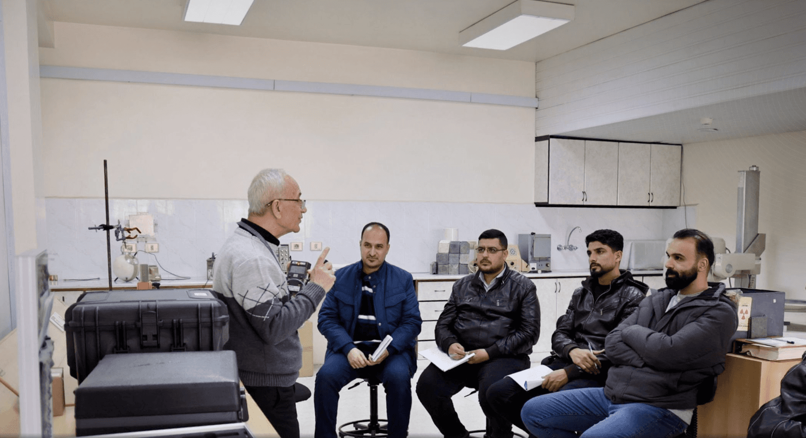 هيئة الطاقة الذرية السورية تدرّب كوادر الجمارك على تقنيات الكشف الإشعاعي وتأمين الحدود