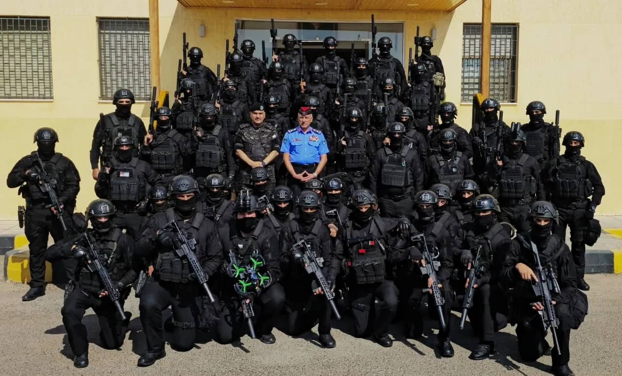 مدير الأمن العام يشيد بجاهزية قيادة الشرطة الخاصة