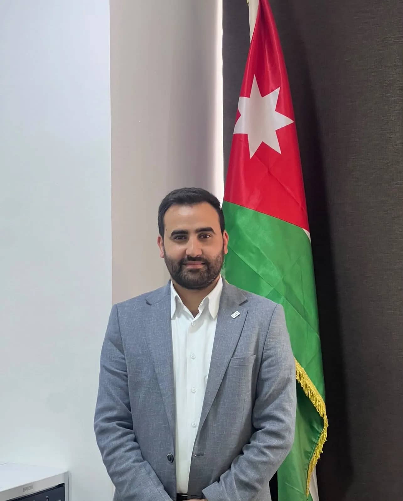 سهم زياد يهنئ محمد الفريحات بمناسبة تعيينه قاضيا شرعيا