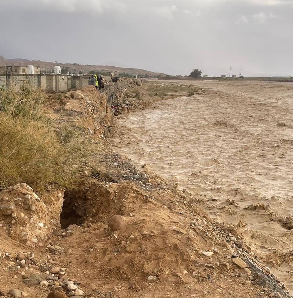 تحذيرات من السيول وجريان الأودية في الأغوار الجنوبية حتى الجمعة