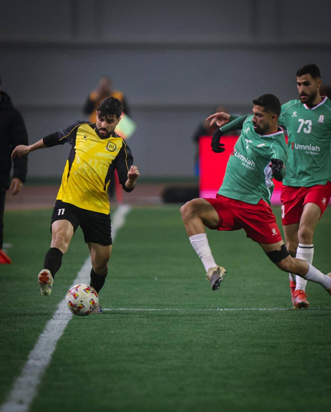 الوحدات يفوز على الحسين إربد بثلاثة أهداف لهدف