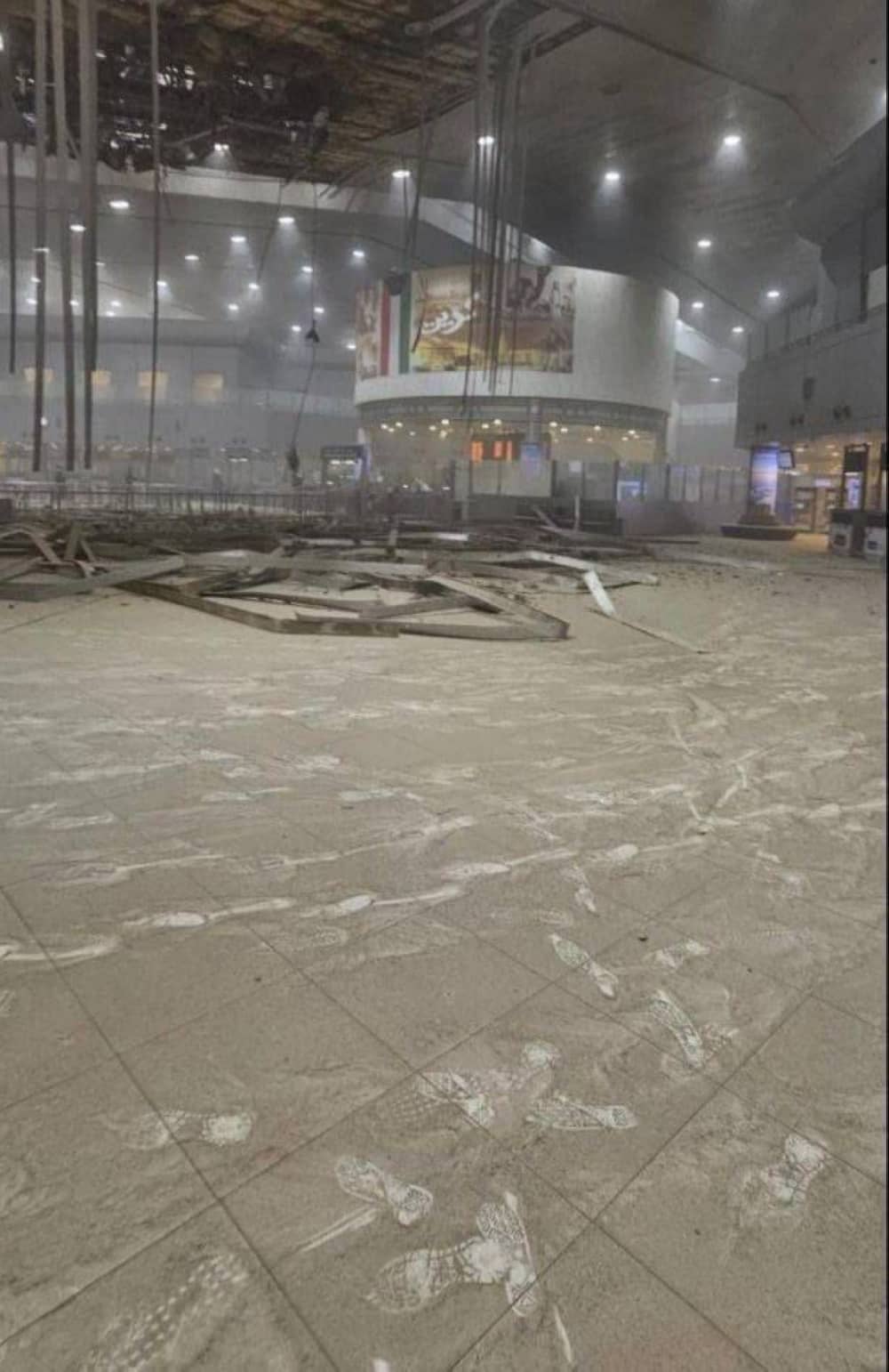 إصابات نتيجة استهداف مطار الكويت الدولي بمسيرة إيرانية