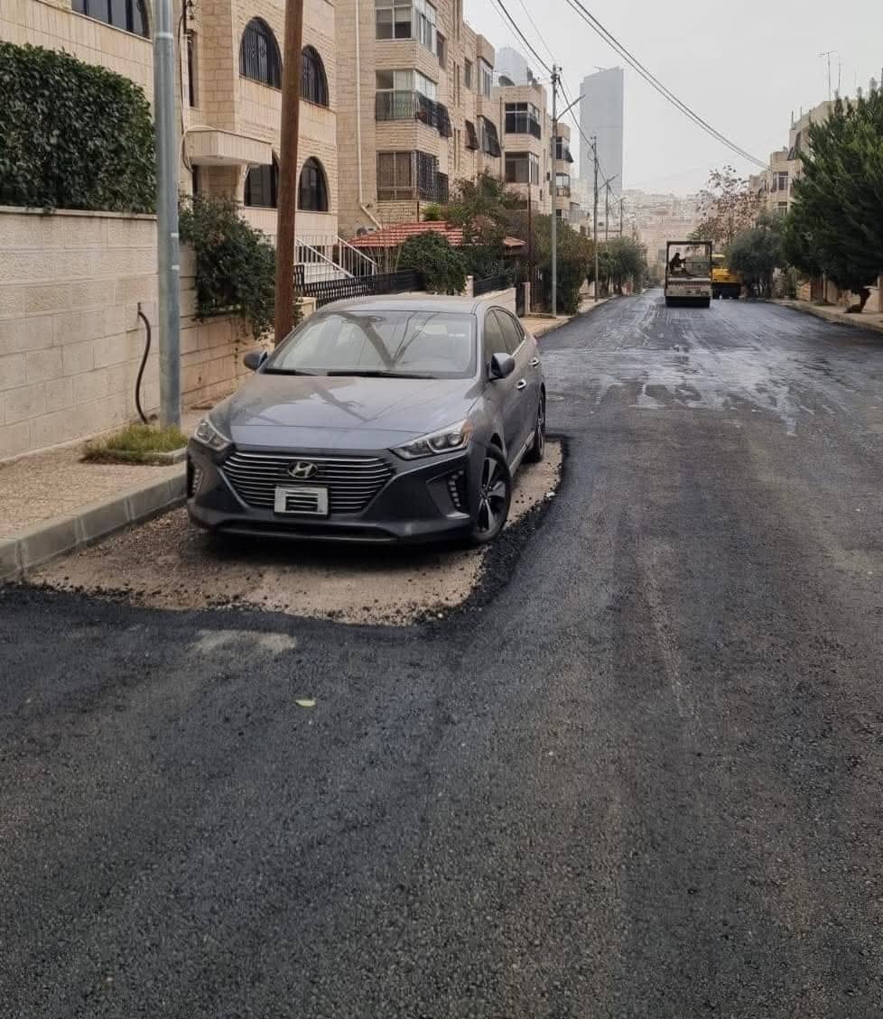 أمانة عمّان لـ"الدار": استكمال تعبيد الطريق الذي أثار جدلًا على مواقع التواصل