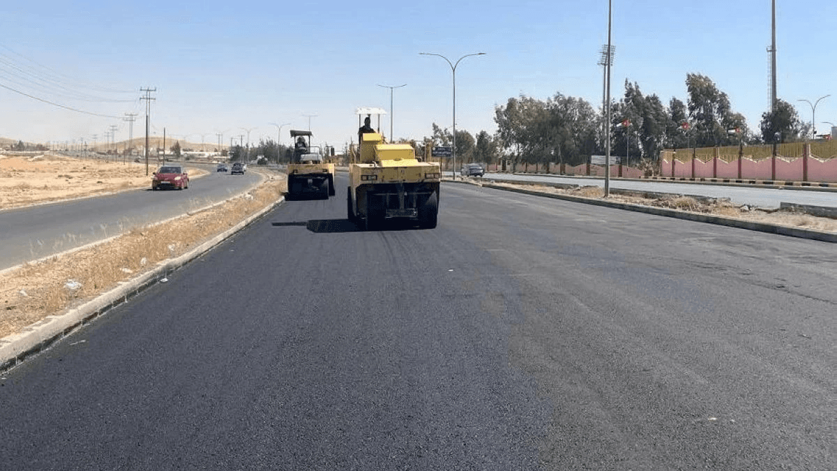 أمانة عمّان: صيانة لشارع المطار باتجاه الدوار السابع الليلة
