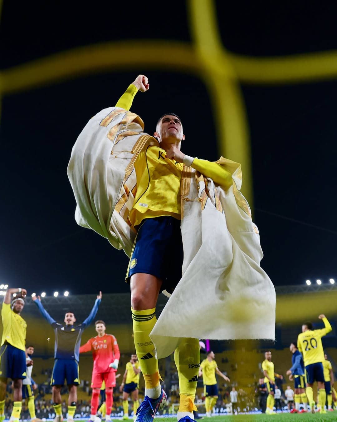 هكذا احتفل كريستيانو رونالدو بيوم التأسيس السعودي