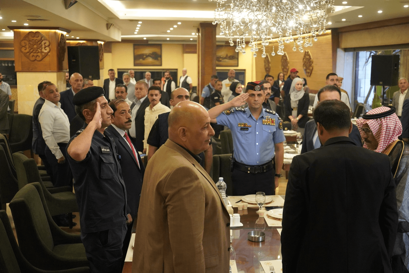 تكريم المساهمين في إنجاح الاحتفالات الوطنية بلواء ناعور