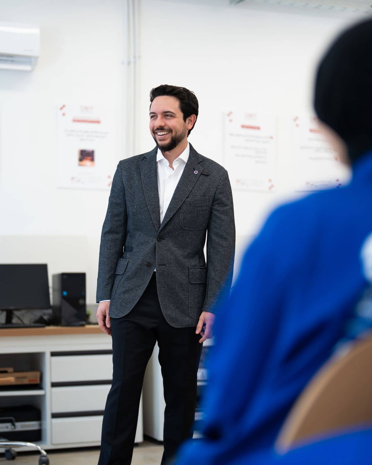 ولي العهد عقب زيارته لمحافظة إربد: سعدت بلقاء مجموعة من الشباب والشابات والاستماع لتجاربهم