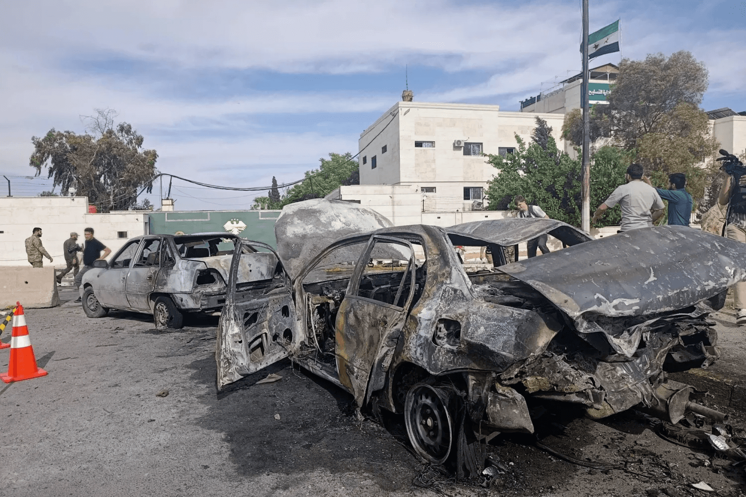 الأردن يدين التفجير الذي وقع في محيط مبنى تابع لوزارة الدفاع السورية في دمشق