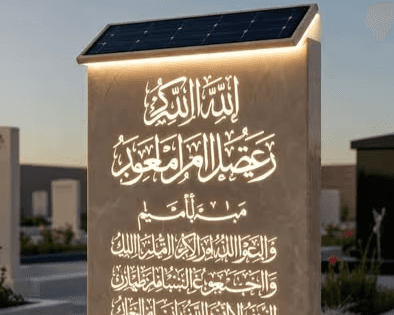 شركة في عمّان تقدم قبوراً ذكية تعمل بالطاقة الشمسية مقابل 550 دينارا