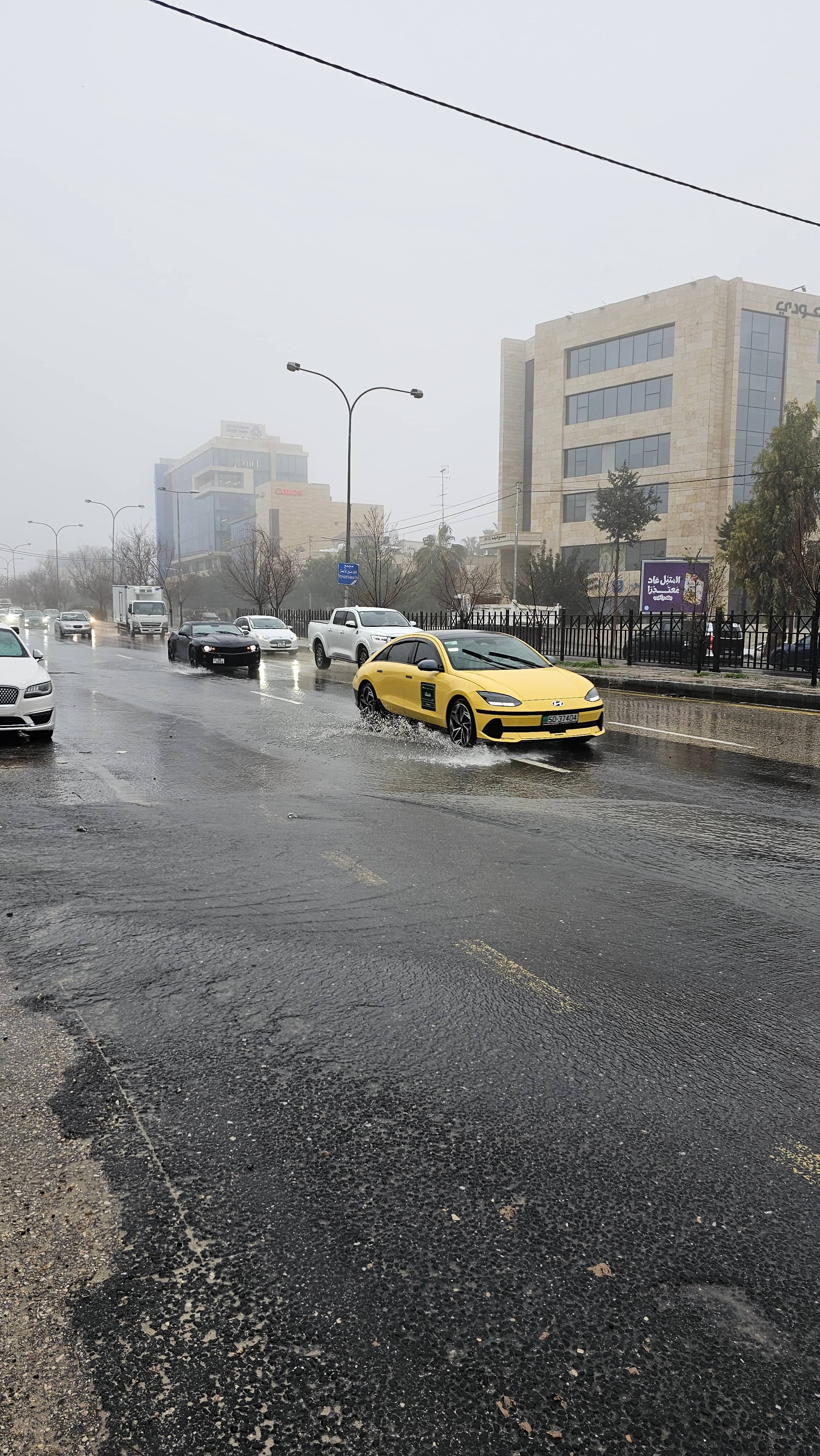 الأرصاد: طقس بارد وغائم وزخات مطرية متفرقة الأربعاء في عدة مناطق بالأردن