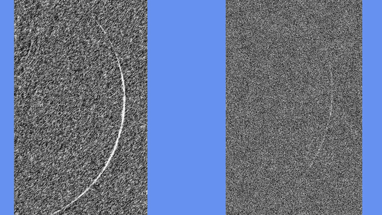 مركز الفلك الدولي ينشر أول صورة لهلال رمضان التُقطت صباح الأربعاء