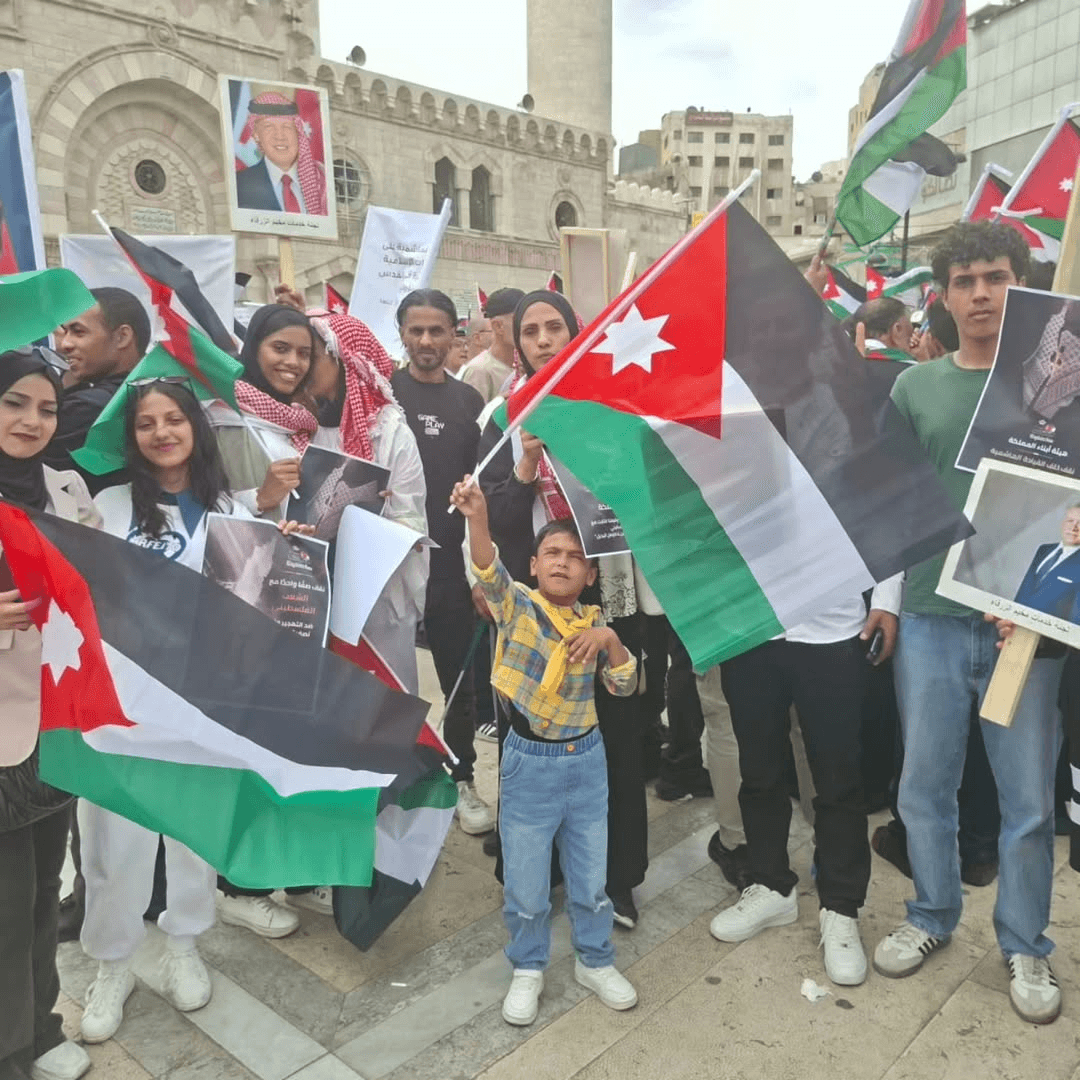 فعاليات شعبية حاشدة دعماً لفلسطين والوصاية الهاشمية