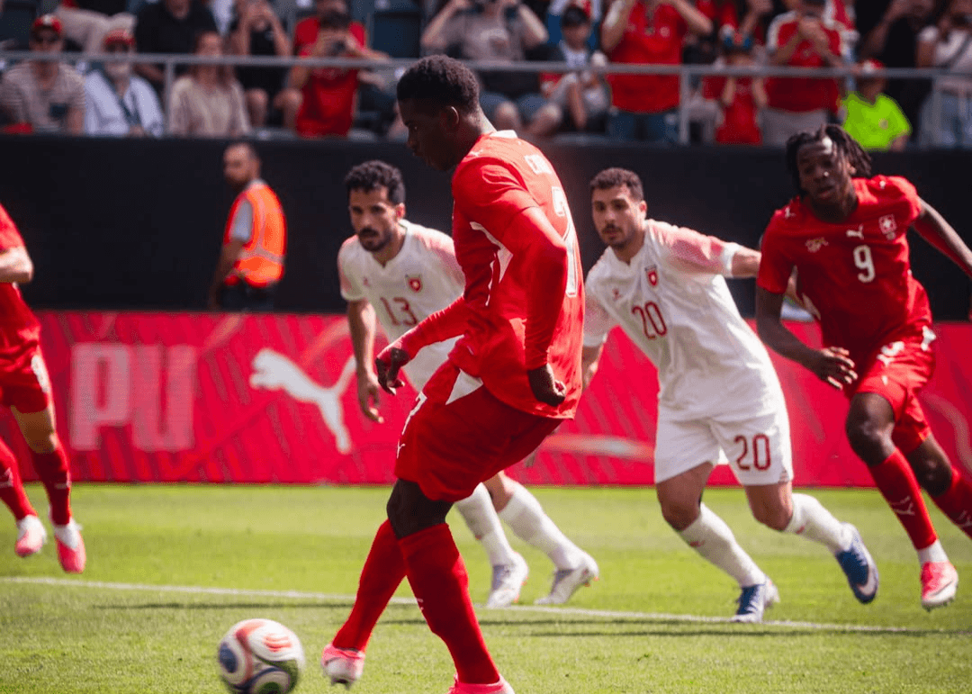منتخب النشامى يخسر برباعية مقابل هدف أمام سويسرا وديا
