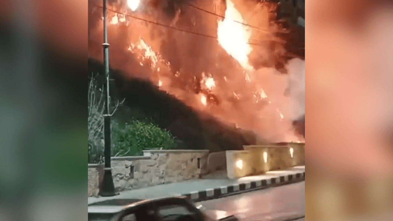 الأمن العام: إخماد حريق شب بأعشاب جافة في السلط