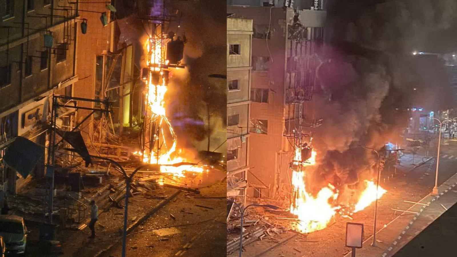 الحرس الثوري الإيراني: 40 قتيلا 60 جريحا في حيفا جراء موجة جديدة من هجماتنا الجوية