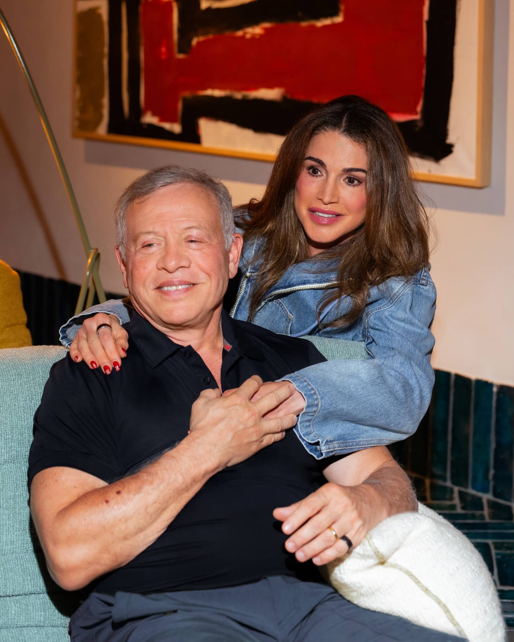 الملكة: برفقة سيدنا  أحلى ختام لعام مضى وأجمل بداية لعام جديد