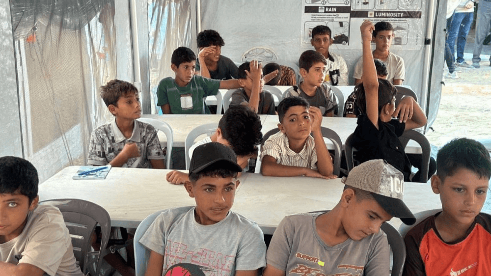 انطلاق العام الدراسي الوجاهي في غزة بعد انقطاع 3 سنوات