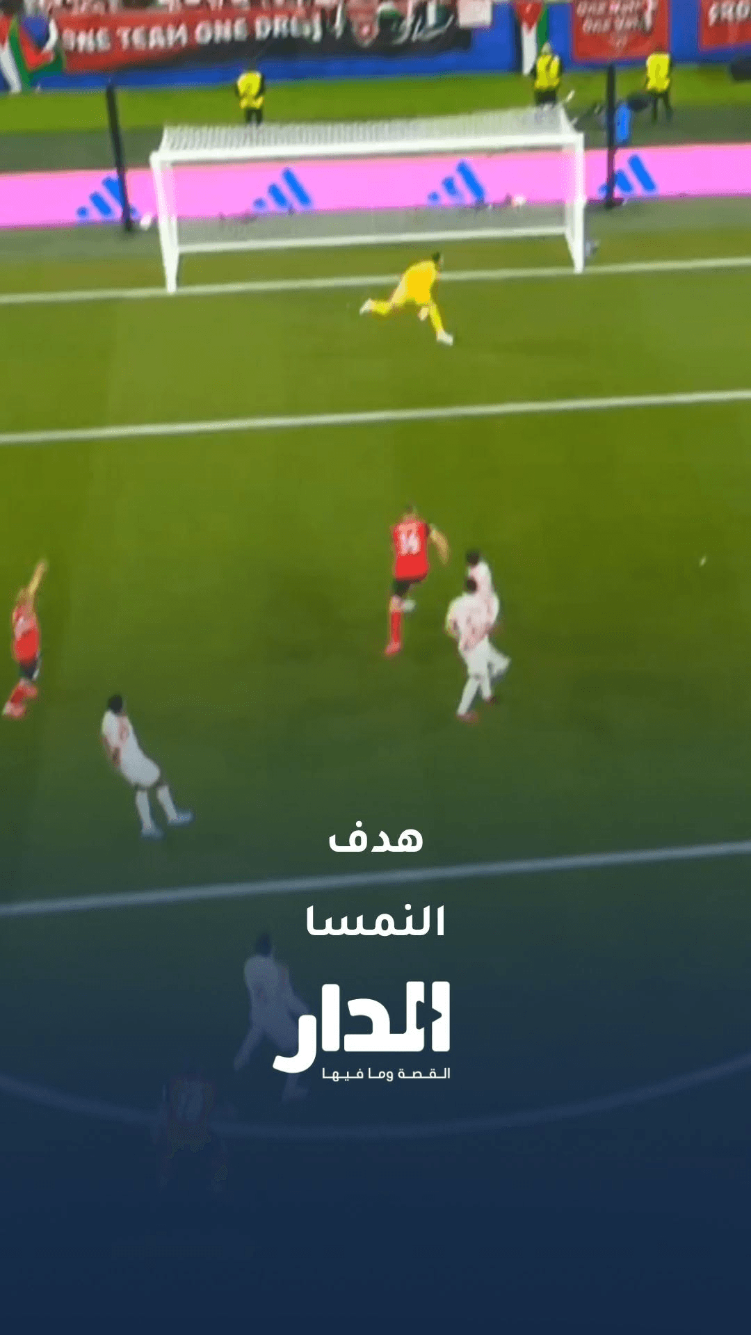 هدف النمسا في مرمى النشامى