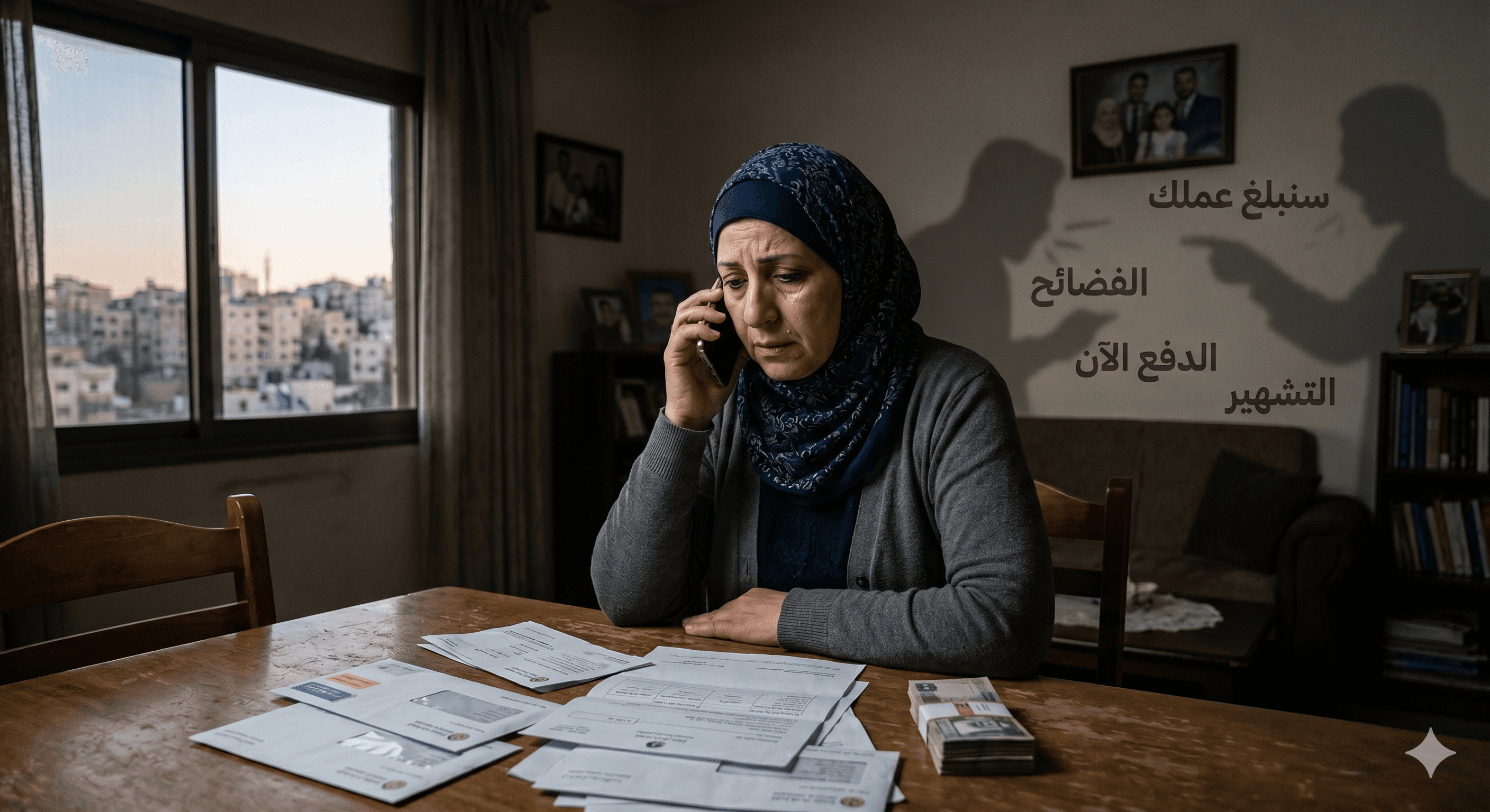 معاناة سيدة مع إحدى شركات التمويل تحت وطأة "التهديد والتشهير"