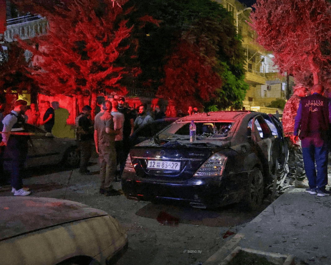 سانا: انفجار قنبلة صوتية في حي المدينة بحماة