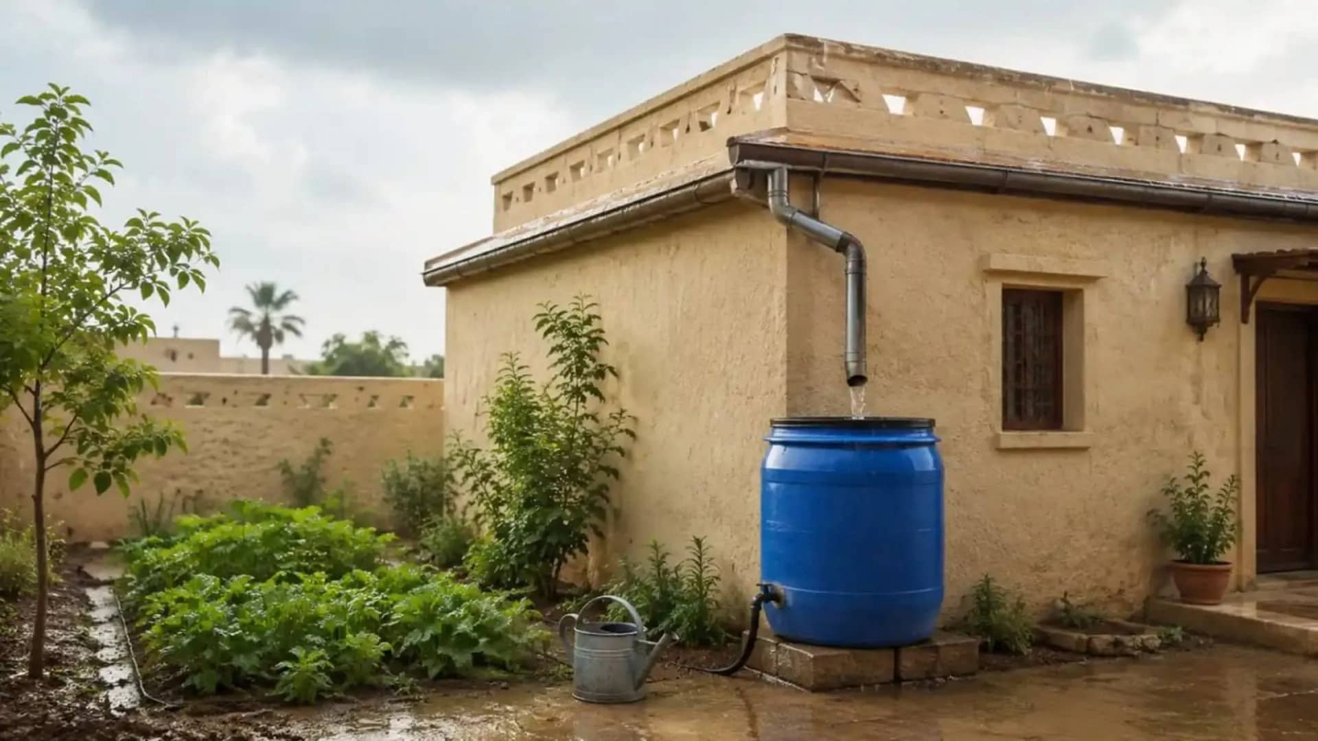 خبراء: كل قطرة من حصاد مياه الأمطار من أسطح المنازل تتحول إلى مورد للحياة والإنتاج