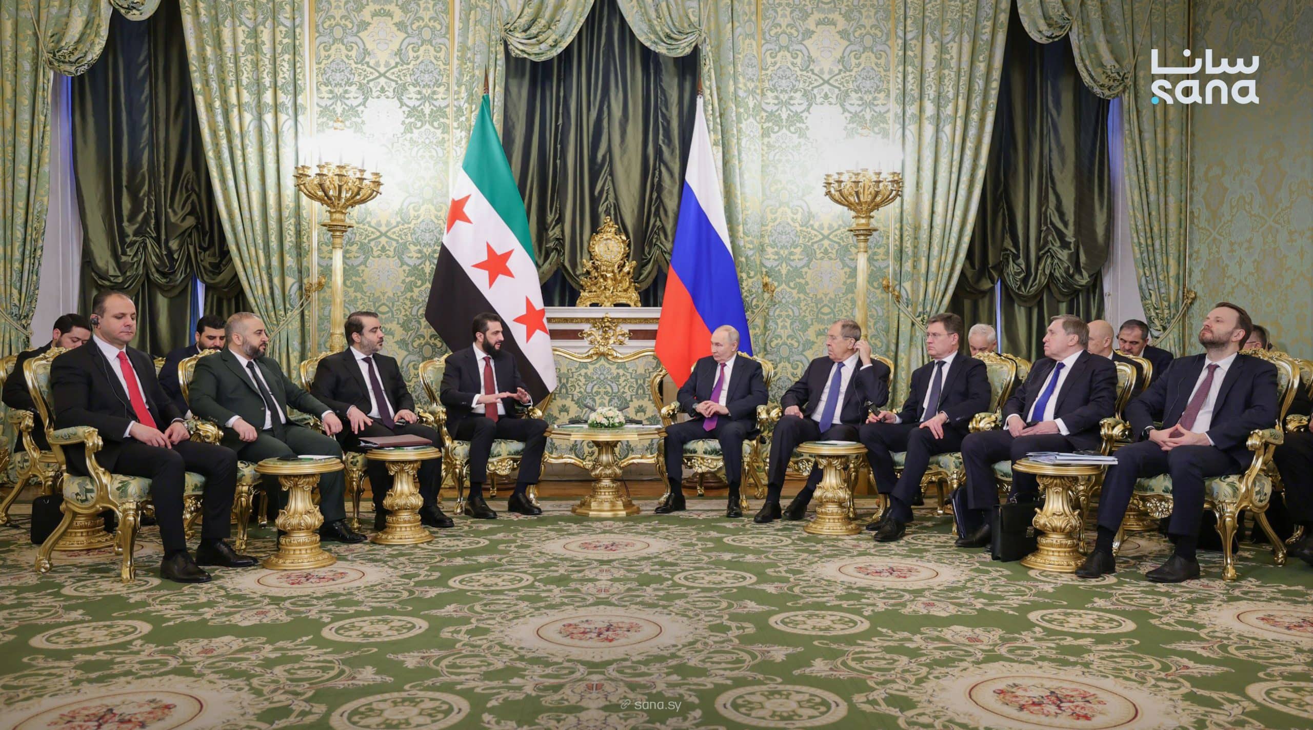 الشرع: مواقف روسيا خلال العام الماضي كانت داعمة لوحدة الأراضي السورية