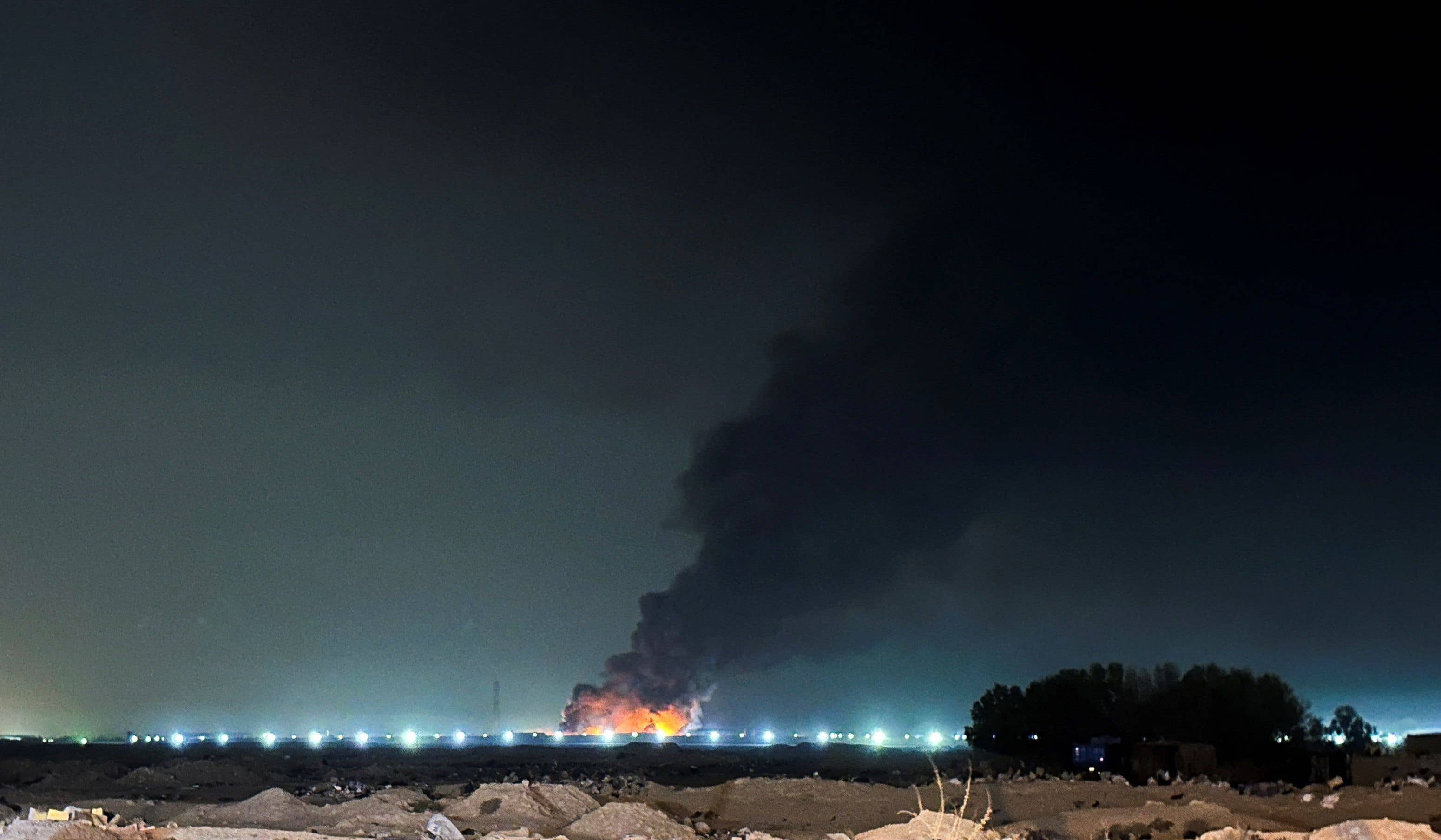 مصدر أمني عراقي: هجوم يستهدف منشأة دبلوماسية أمريكية قرب مطار بغداد