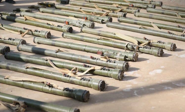 "الداخلية السورية": ضبط صواريخ مضادة للطيران بمدينة البوكمال في دير الزور