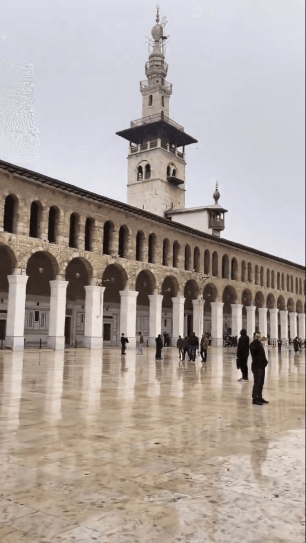 تكبيرات النصر من الجامع الأموي بدمشق