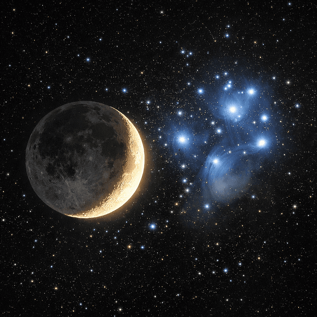 "الجمعية الفلكية": اقتران القمر بالثريا يُزيّن سماء الأردن والمنطقة ليلة الثلاثاء