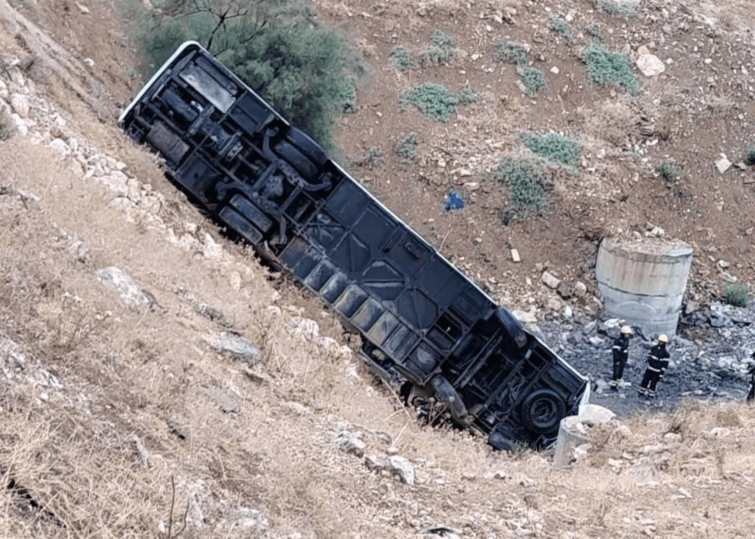 شاهد عيان يروي تفاصيل الحادث المروع على طريق المطار