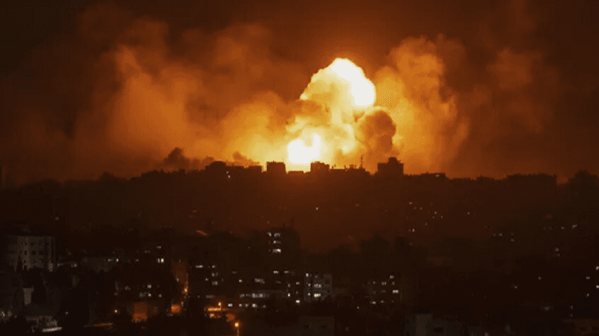 قصف جوي ومدفعي يستهدف عدة مناطق في غزة