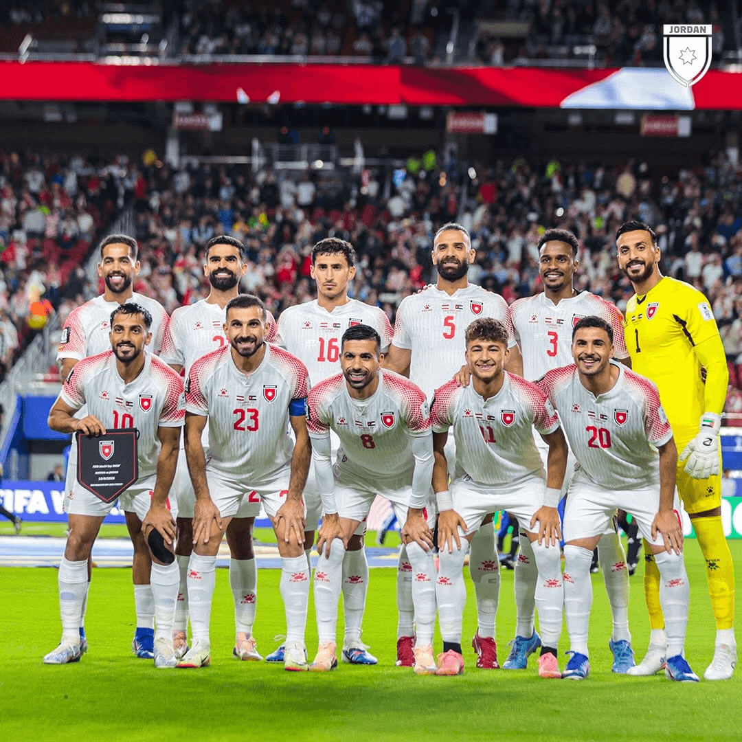 تشكيلة منتخب النشامى لمواجهة الجزائر ضمن نهائيات كأس العالم 2026