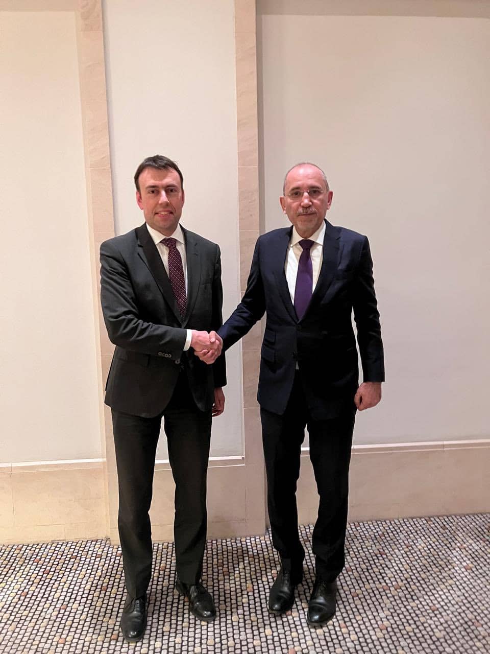 الصفدي يلتقي نائب وزير الدفاع الألماني في برلين