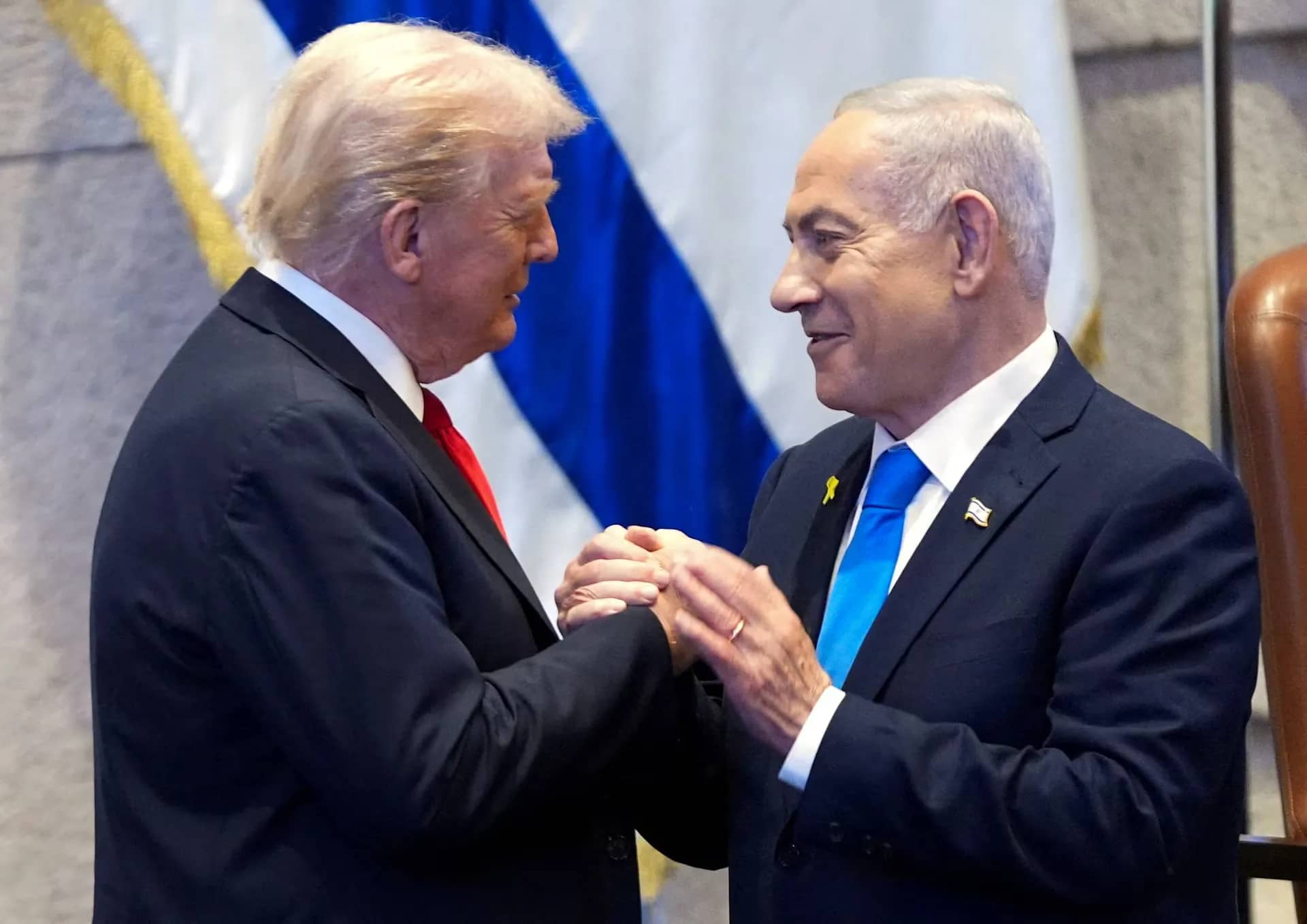 ترمب يعلن دعمه الكامل لنتنياهو في سباق إعادة انتخابه