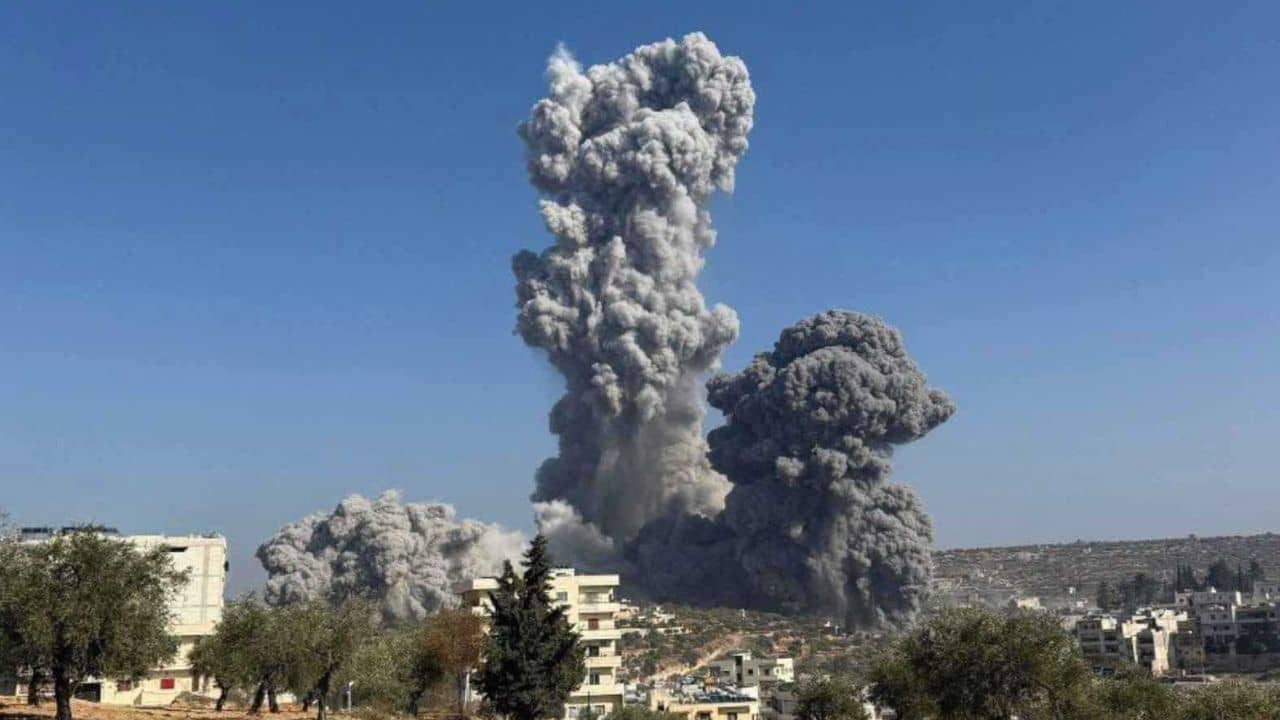 ذعر بين طلبة مدارس وقع بالقرب منهم انفجار في ريف إدلب