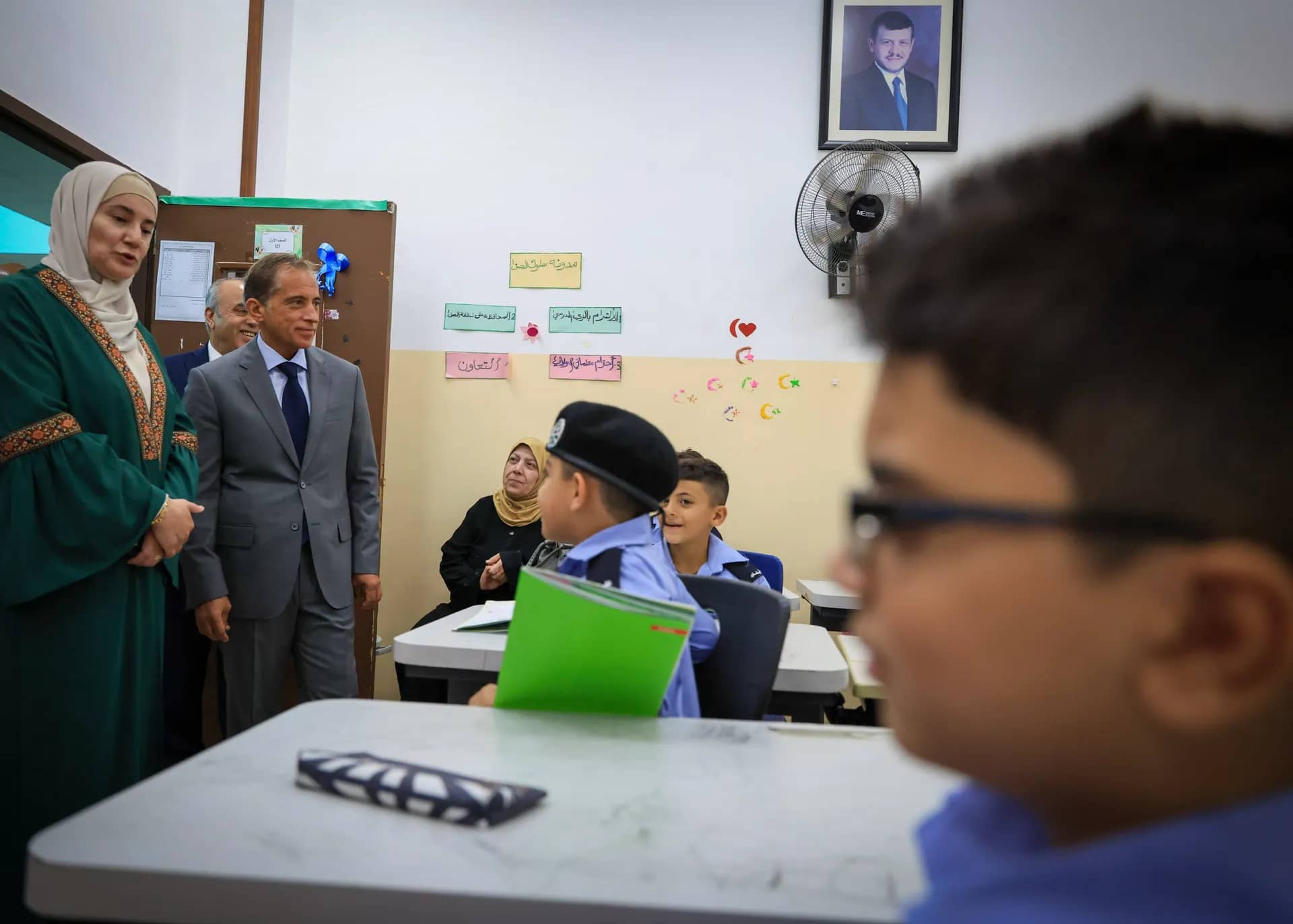 حسّان يوجّه بتحديث مدرسة المكفوفين وأكاديمية السياحة في ماركا